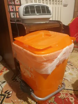 سطل زباله پدالی سبلان مدل S12