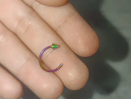 پیرسینگ بدن زنانه پایتخت مدل PS299_A مجموعه دو عددی