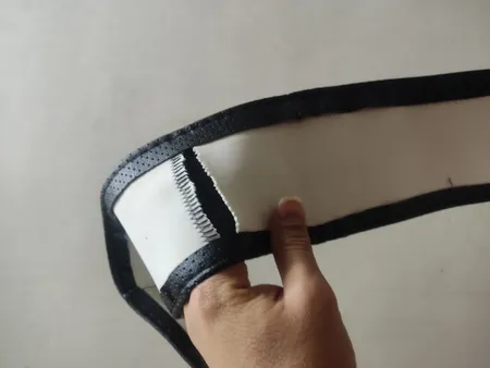 دورفرمان دوختنی پاسیکو چرم کد P660 مدل سوزنی کرم