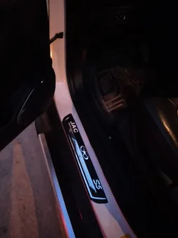 برچسب پارکابی خودرو کد SK04445 مناسب برای جک اس 5 مجموعه 4 عددی