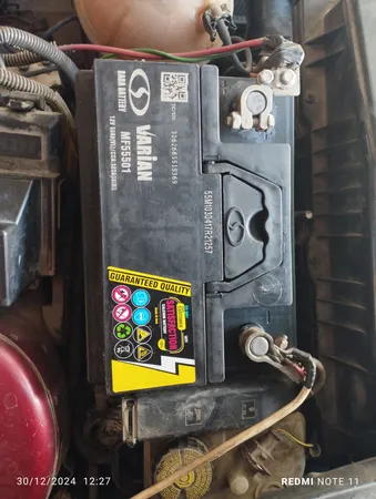 باتری اتمی خودرو صبا باتری مدل واریان 55 امپر