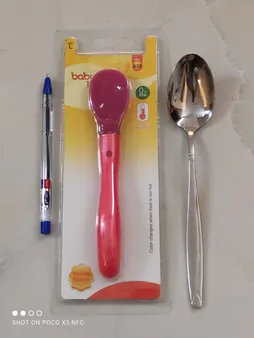 قاشق غذاخوری کودک بیبی لند کد 430