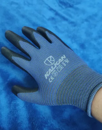 دستکش صنعتی کالکان مدل نیتریل زبرا