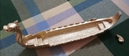 جاعودی طرح کشتی مدل اژدها