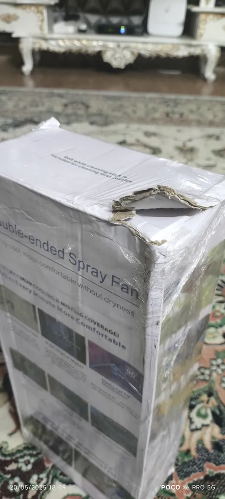 پنکه رومیزی مدل دو فن FH-666