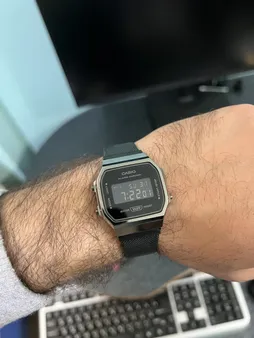 ساعت مچی دیجیتال مردانه کاسیو مدل A168WEMB-1BDF