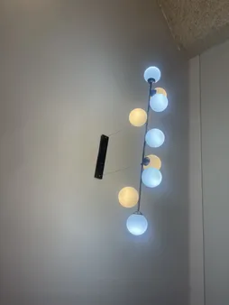 لوستر نه شعله چشمه نور کد A1230/9WT