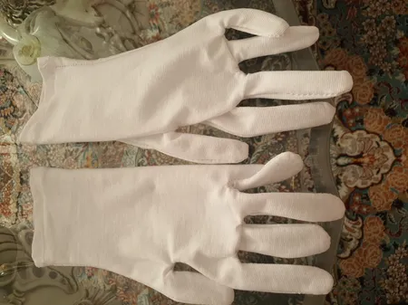 دستکش زنانه پرنیا سیلین مدل نخی