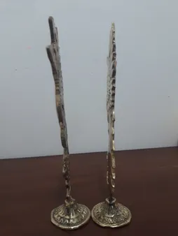 مجسمه برنزی شیانچی طرح اژدها کد 020030041-بسته 2 عددی