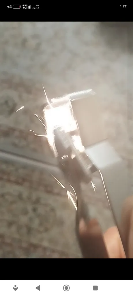 فندک جوشکاری هوا گاز مدل سویفت کد YP-MORABAEI-18CM