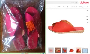 تجریه خرید دمپایی زنانه نیکتا مدل RD.2424