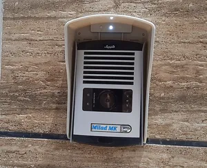 تجریه خرید محافظ و باران گیر پنل آیفون مدل چراغ دار