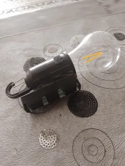 لامپ شارژی ال ای دی 5 وات مدل T01 پایه E27