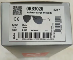 تجریه خرید عینک آفتابی مردانه ری بن مدل 3026-L2821