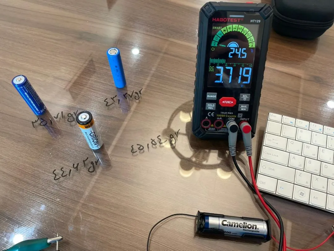 باتری لیتیوم-یون قابل شارژ کملیون کد ICR-18650 ظرفیت 2200 میلی آمپرساعت