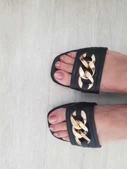 دمپایی زنانه پاپا مدل BK.2787