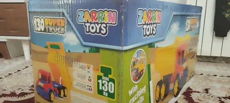 ماشین بازی زرین تویز مدل کامیون سوپر معدن F2