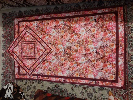 سجاده و جانماز مدل باغ بهشت