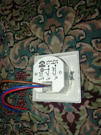 کلید هوشمند دیواری تایم ایران کد توکار