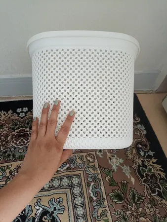 سبد رخت چرک لیمون مدل بافت کد DH2135