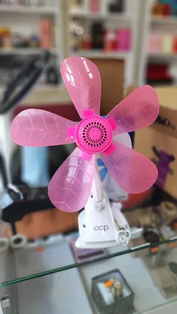 پنکه رومیزی مدل گیره ای پنج پره