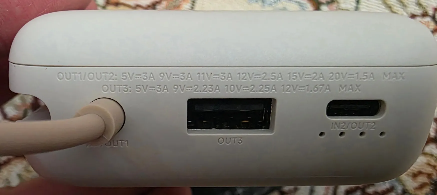 پاوربانک 33 وات شیائومی مدل PB2030MI ظرفیت 20000 میلی آمپر ساعت