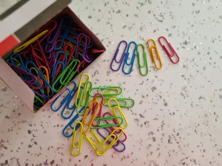 گیره کاغذ کد A4 بسته 100 عدی