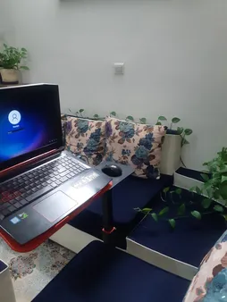 میز لپ تاپ پروتیبل مدل کول پد فن دار