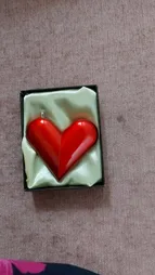 فندک کیانتای مدل قلب دو رنگ