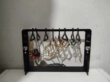 استند جواهرات مدل فروردین طرح چوب لباسی