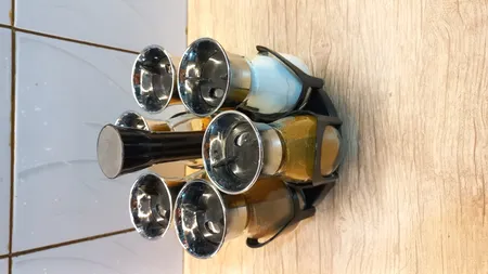 ست جای ادویه 7 پارچه کاپریس کد 12662