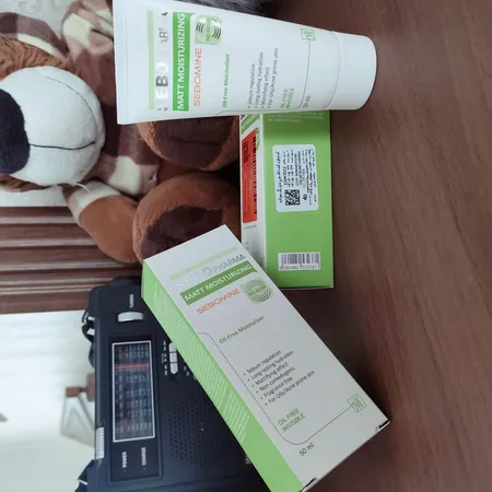 کرم مرطوب کننده مای سری سبوفارما مدل 01 حجم 50 میلی لیتر