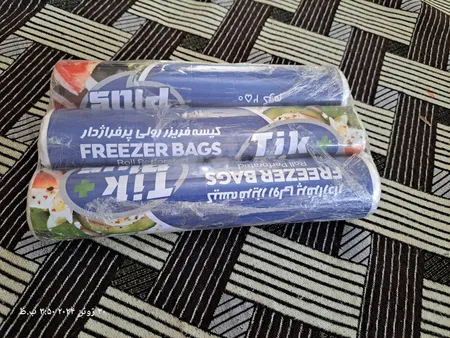 کیسه فریزر تیک پلاس مدل ECO سه رول 250 عددی