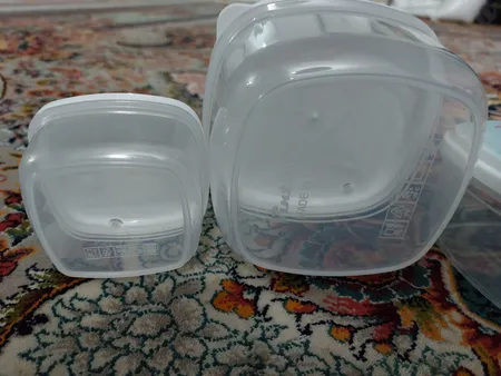 ظرف نگهدارنده وینتج طرح پنگوین مدل VNP035 مجموعه 4 عددی