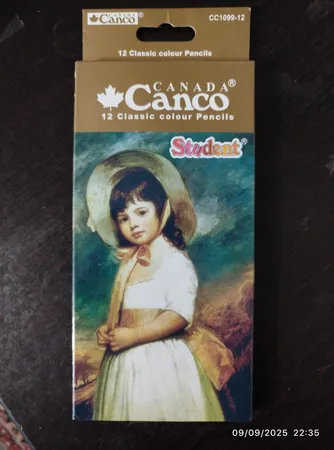 مداد رنگی 12 رنگ کنکو مدل Artist کد CC60