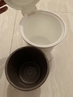 سطل زباله پدالی مهروز مدل DOP-101