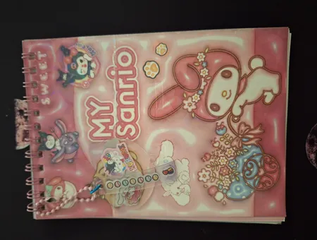 برچسب مدل دفترچه ای به همراه جاکلیدی طرح کرومی مجموعه 17 عددی