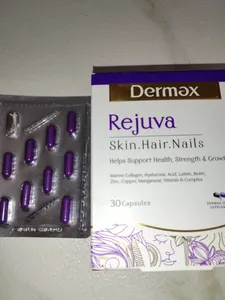 تجریه خرید کپسول رجوا درمکس تقویت پوست مو و ناخن بسته 30 عددی