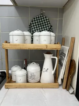 استند جا ادویه ای مدل چوبی