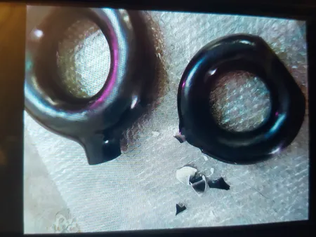 گلدان دکوری مدل دونات مجموعه دو عددی