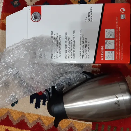 فلاسک یونیک مدل کلاغی  کد 1982 گنجایش 1.5 لیتر