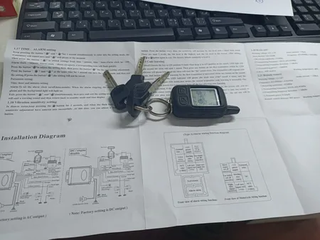 دزدگیر موتورسیکلت زنوتیک مدل LM108A