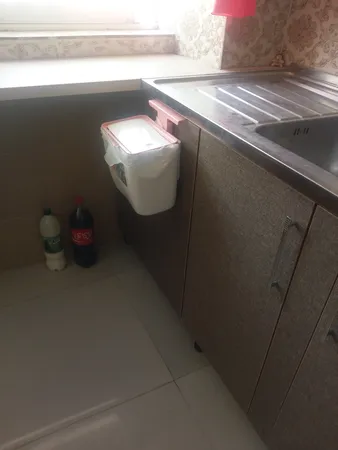 سطل زباله کابینتی هوم کت مدل 2425 S