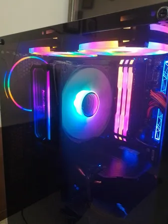 سیستم خنک کننده بادی گرین مدل NOTUS 400-ARGB