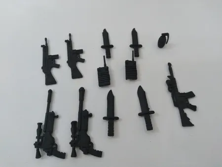 اسباب بازی جنگی مدل سرباز کد SOL11 مجموعه 21 عددی