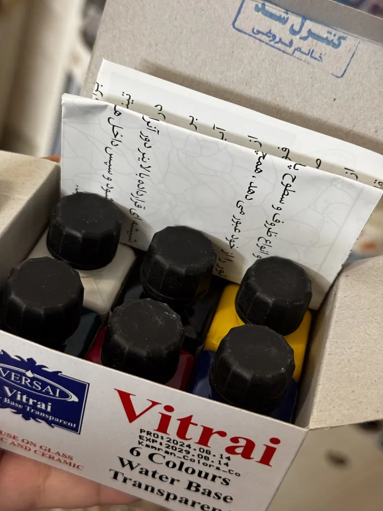 رنگ ویترای ورسای حجم 30 میلی لیتر بسته 6 عددی