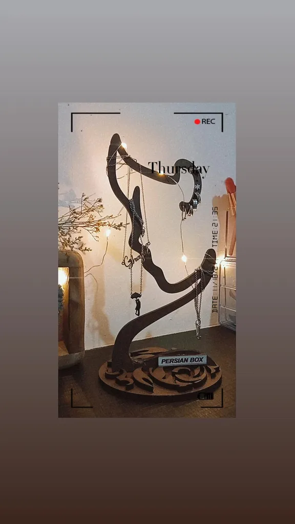 استند جواهرات پرشین باکس مدل صورت