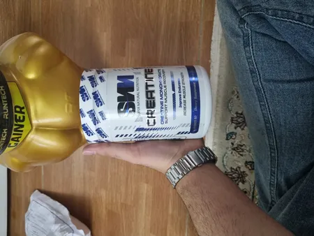 پودر مونوهیدرات کراتین اس ان ان - 300 گرم