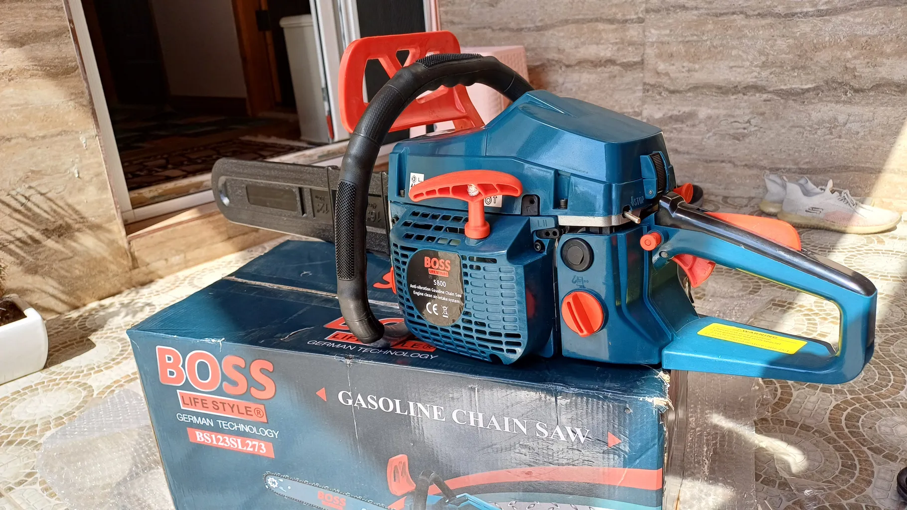 اره بنزینی زنجیری باس مدل 8500