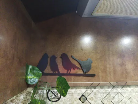 دیوارکوب طرح bird